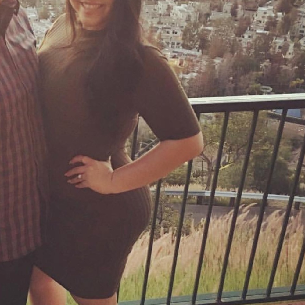 Green dress
